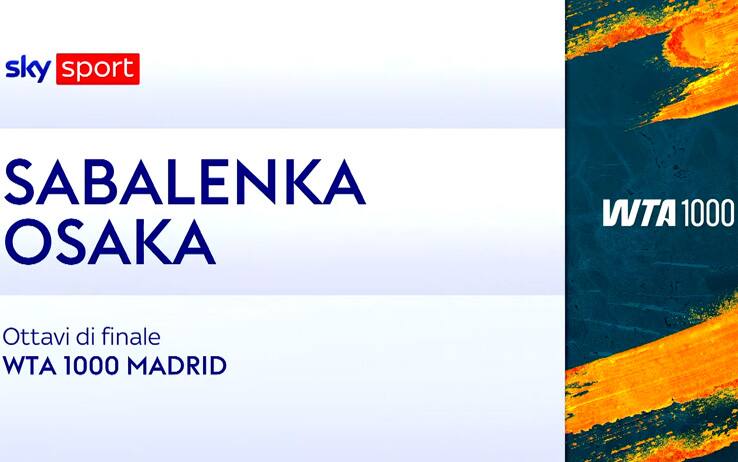 Sabalenka-Osaka: highlights Wta Madrid