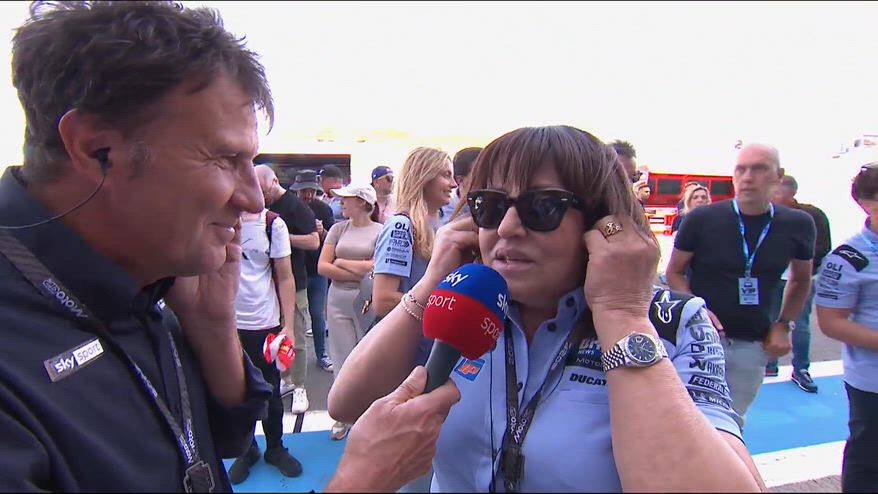 Nadia Gresini: "Alex ha guidato un po' come l'anno scorso"