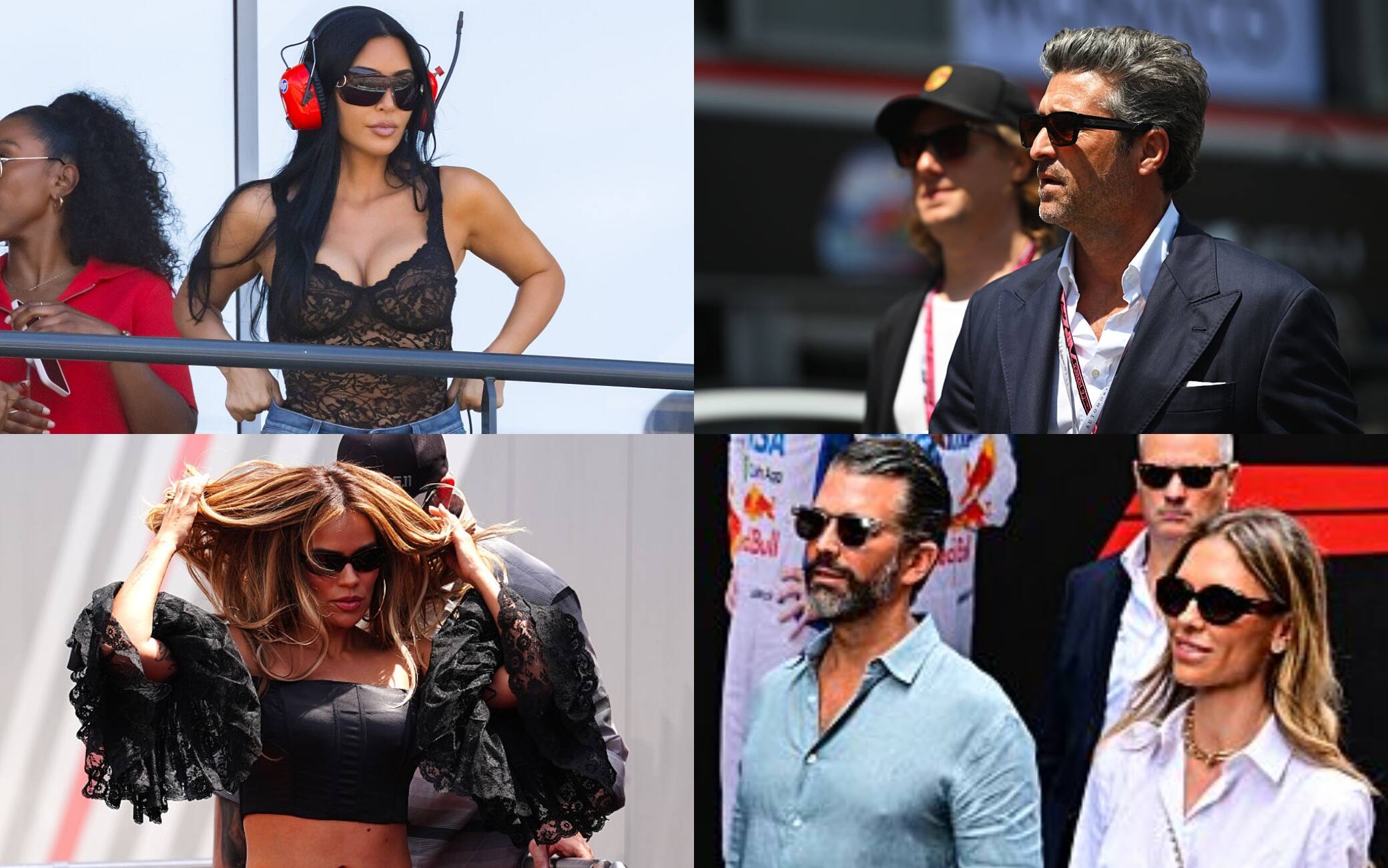 F1, da Kim Kardashian a Trump Jr: chi c'è a Monte-Carlo per il GP Monaco