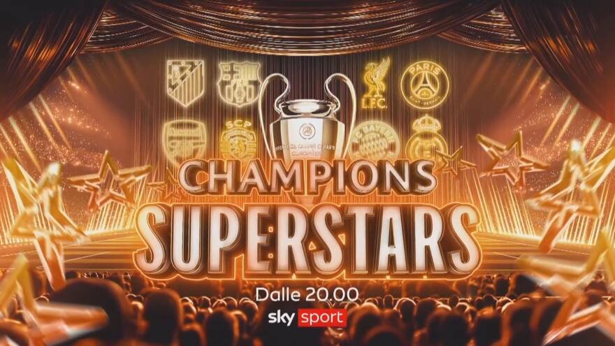 Il mercoledì di Champions da "Superstars"
