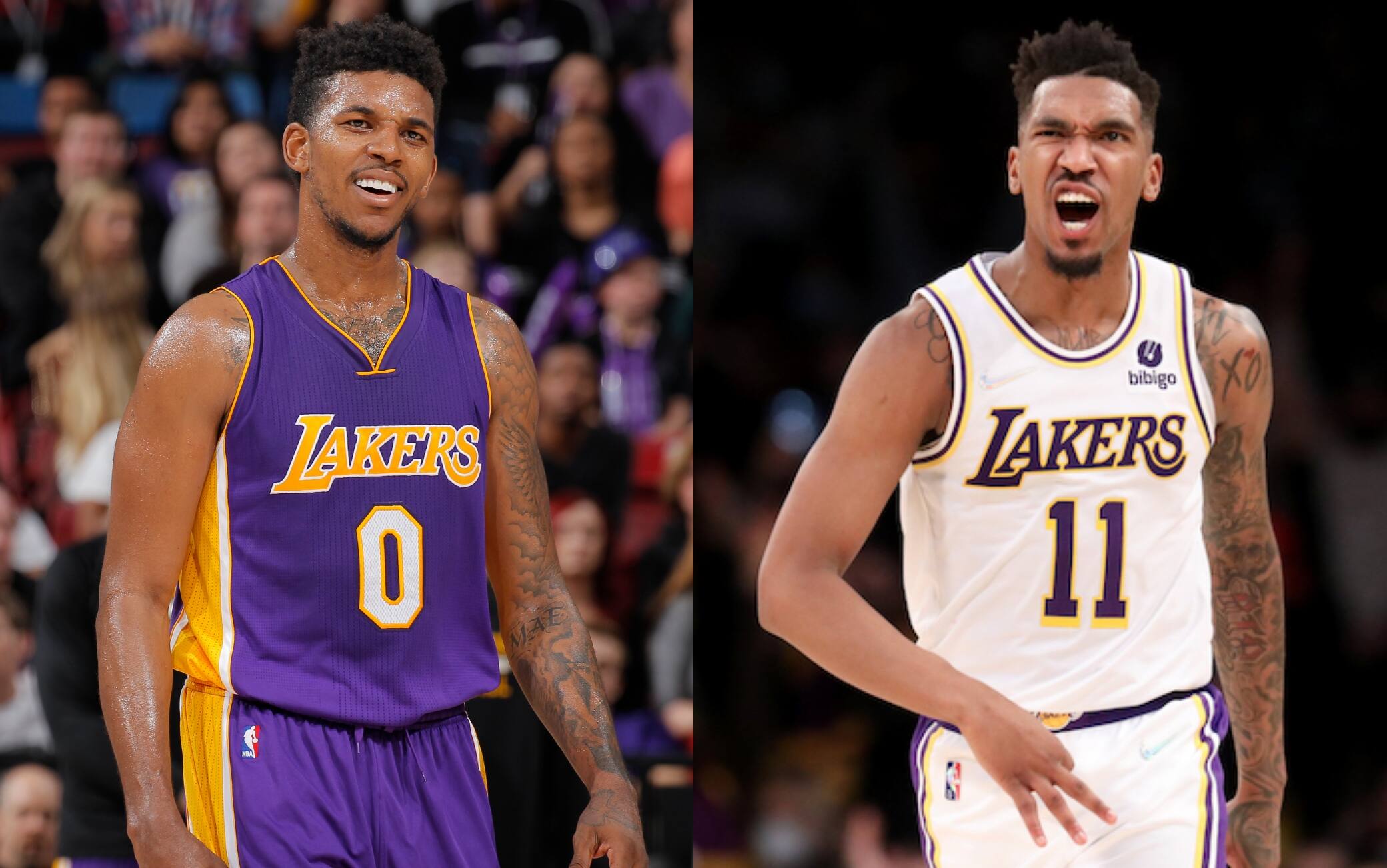 Nick Young e Malik Monk