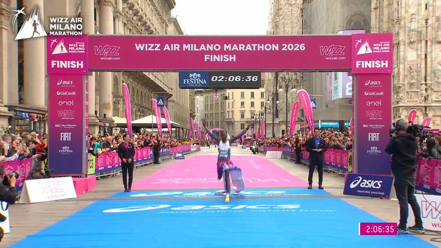 Maratona di Milano, vincono Kibiwott e Chekole
