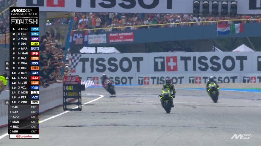 Assen, Ogura e Trackhouse fanno la storia! L'ultimo giro