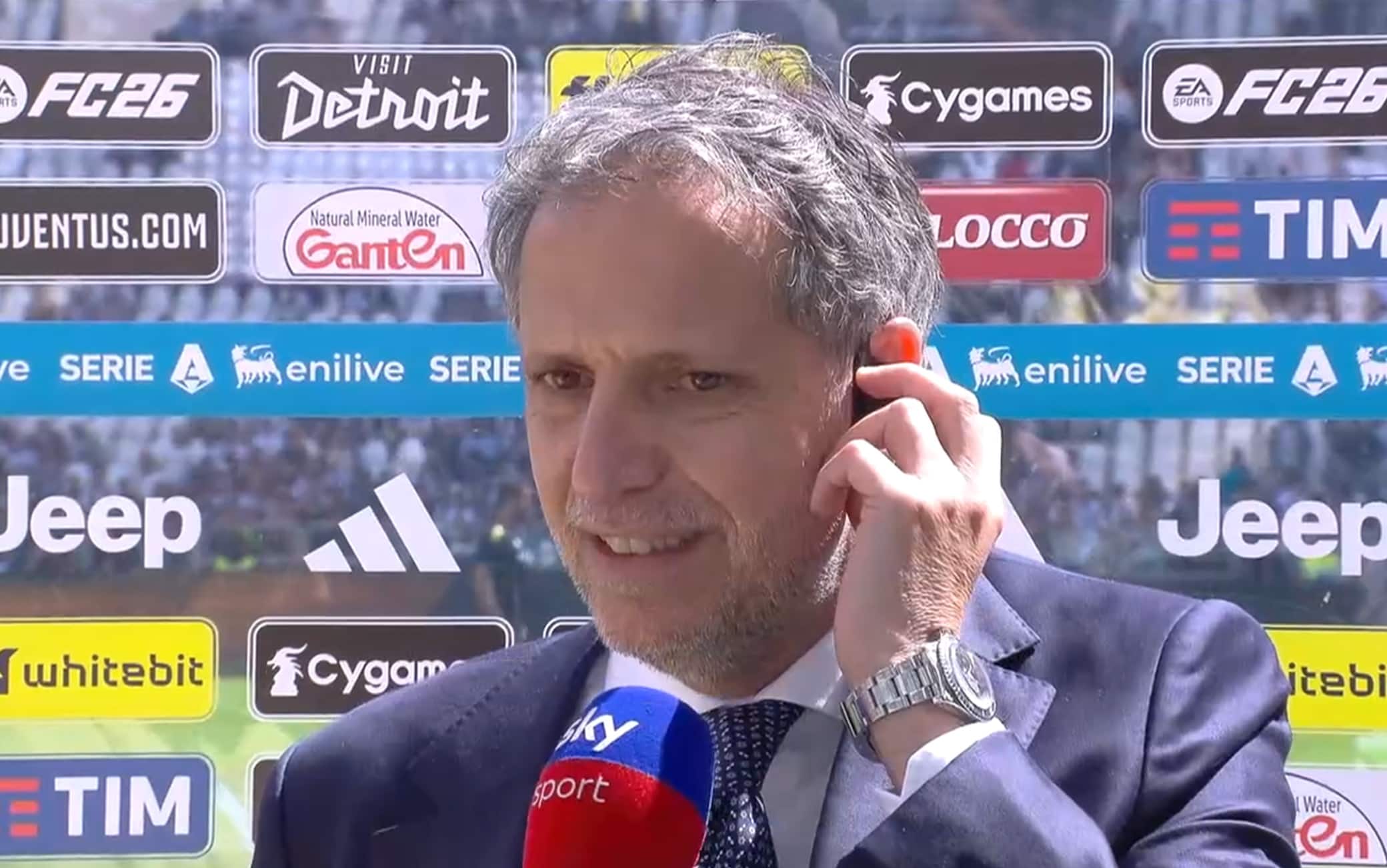 Paratici: "Milan? Ho appena preso casa a Firenze. Alle Juve 11 anni indimenticabili"