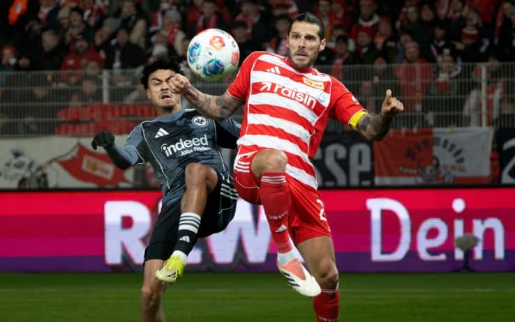 Union Berlino-Eintracht Francoforte 1-1: video, gol e highlights