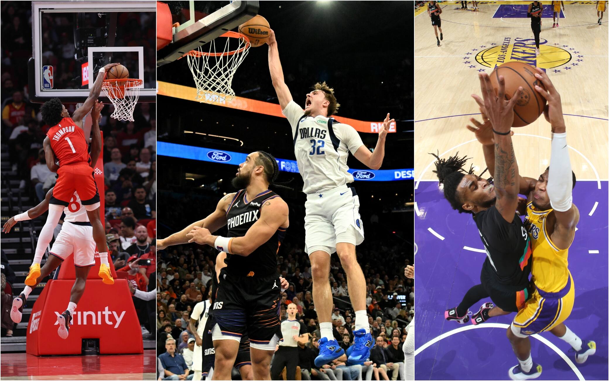 NBA, Texas protagonista: le giocate di Wemby, Castle, Thompson e Flagg nella top-5. VIDEO