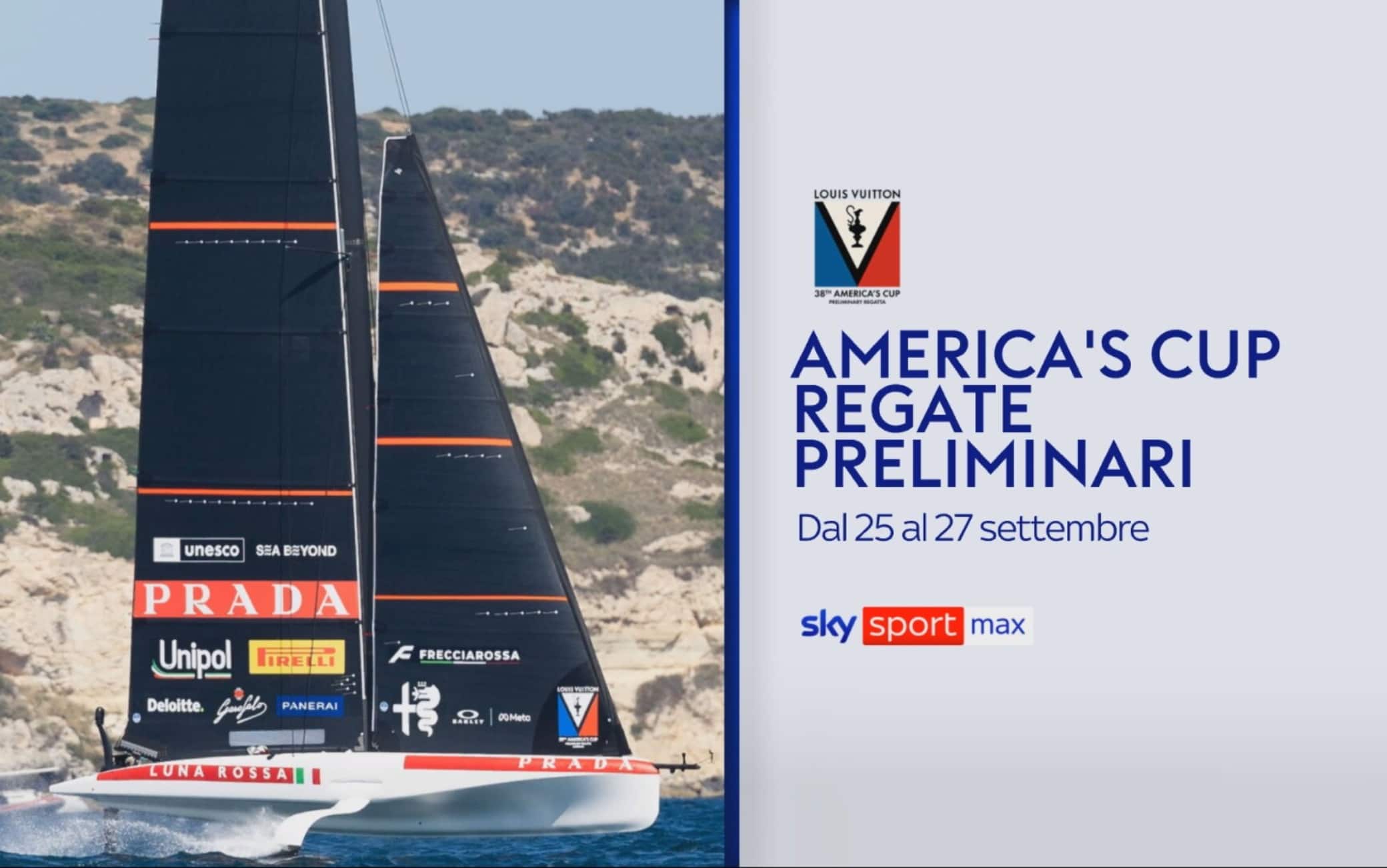 Coppa America a Napoli, il calendario delle regate preliminari: date e orari