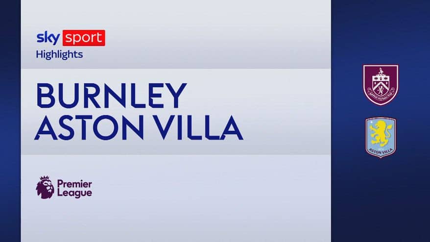Burnley-Aston Villa 2-2: gol e highlights
