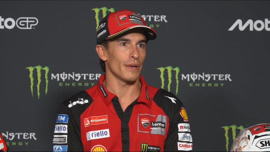 Marquez e il test sulla 850: "Curioso di provare le Pirelli"