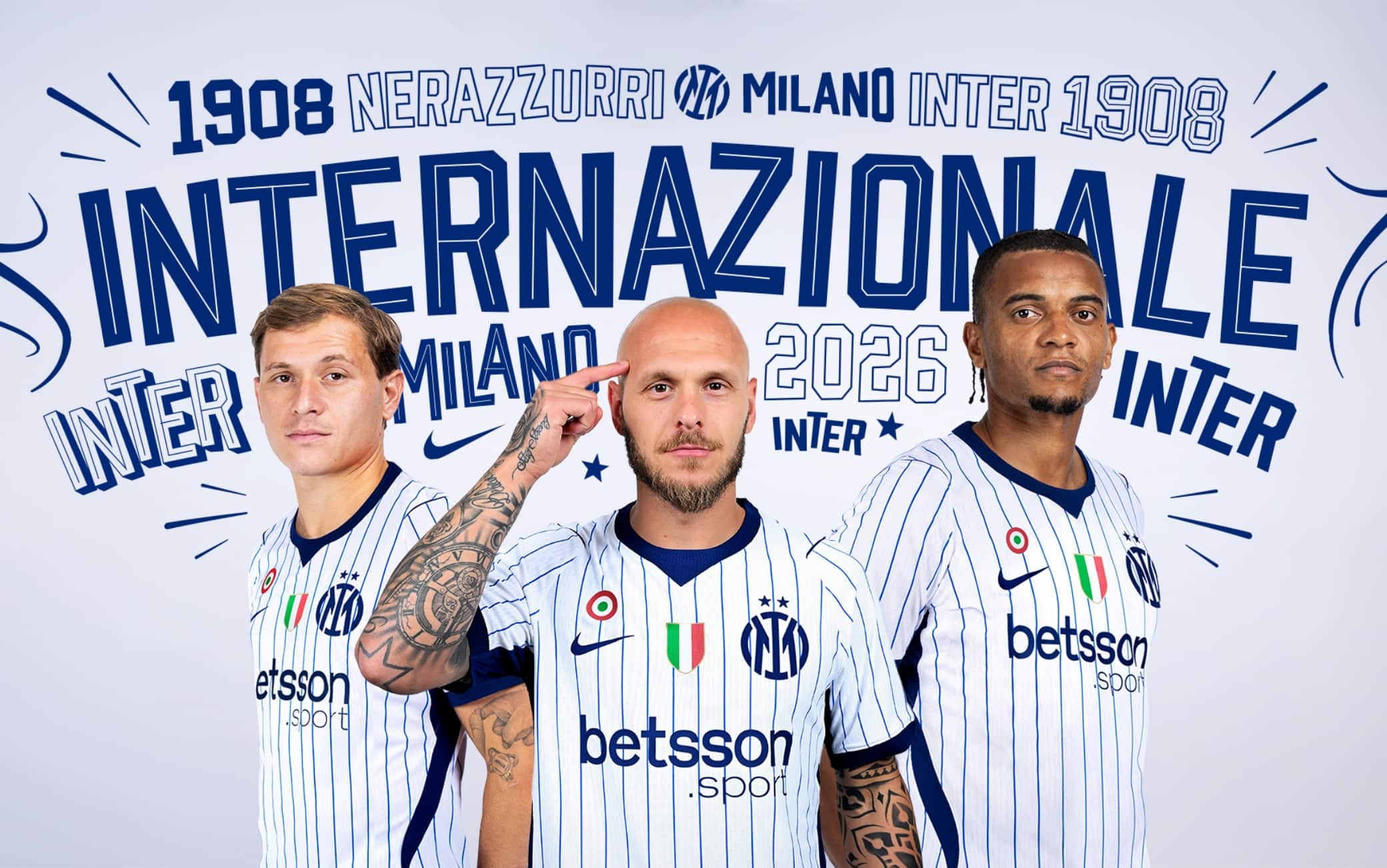 Inter, presentata la nuova seconda maglia 2026-2027. FOTO
