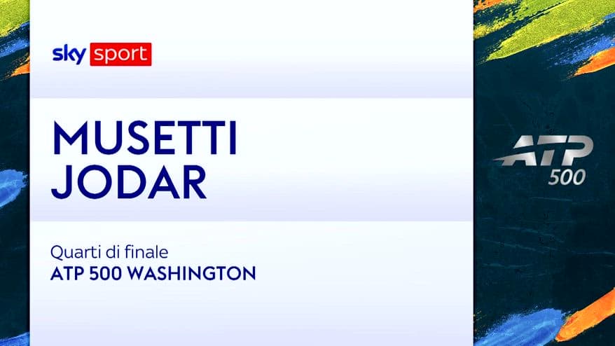 Musetti-Jodar: highlights Atp Washington. VIDEO