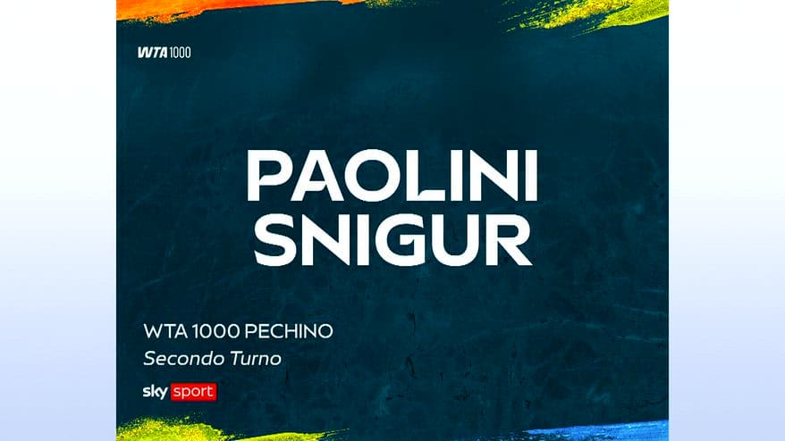 Paolini-Snigur: highlights Wta Pechino. VIDEO