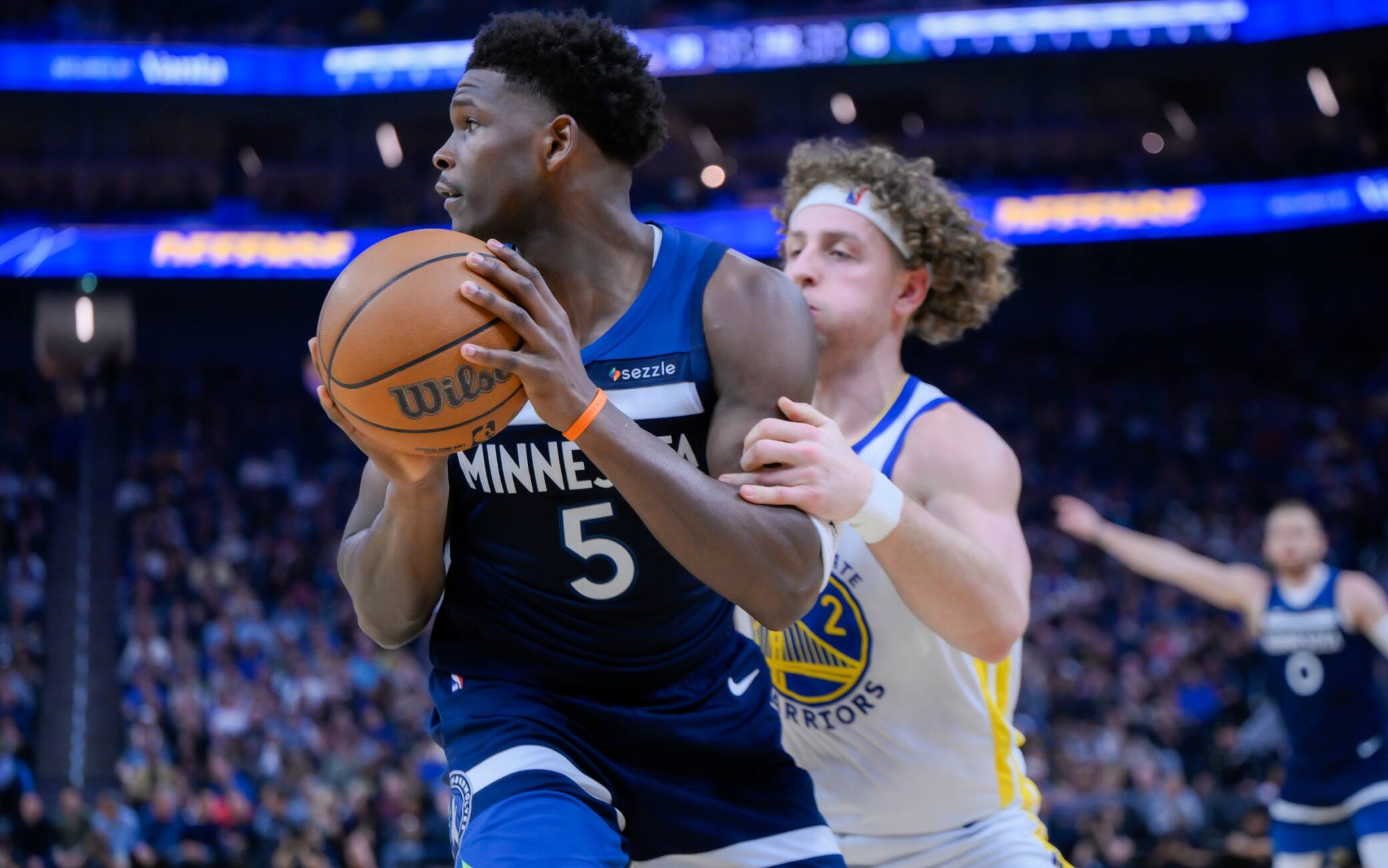 NBA, Edwards è semplicemente immarcabile: 42 punti e gli Warriors si devono arrendere 