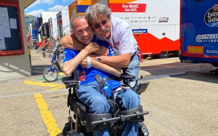 Paolo Simoncelli con Elvio Deganello al Mugello