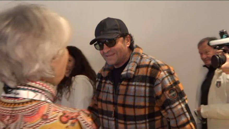 Alberto Tomba a Casa Italia a Cortina: il VIDEO