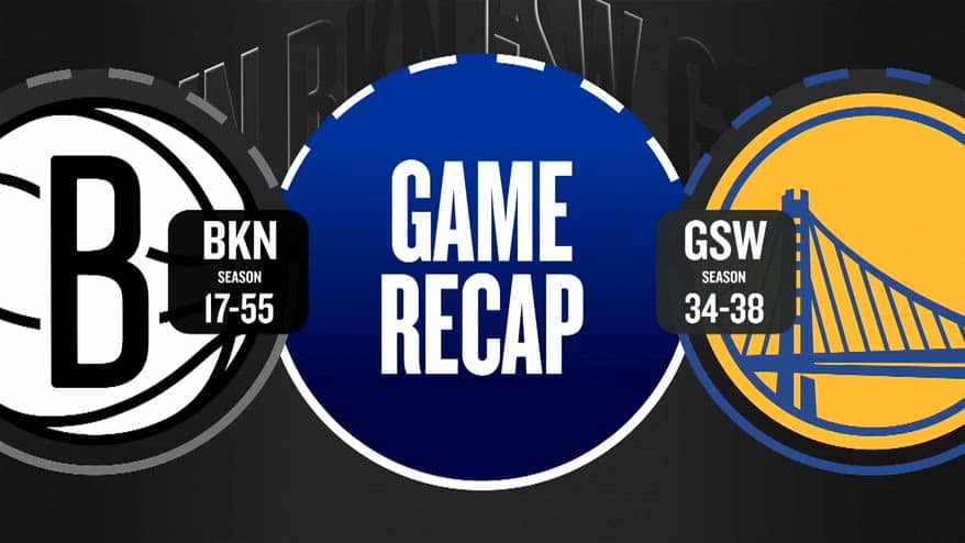 NBA Highlights: Golden State-Brooklyn 109-106
