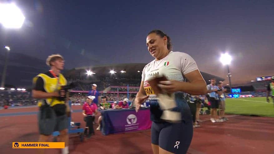Europei Atletica, Fantini argento nel lancio del martello
