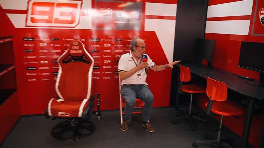 'Racebook' verso il GP Barcellona: Guido Meda nel box Ducati