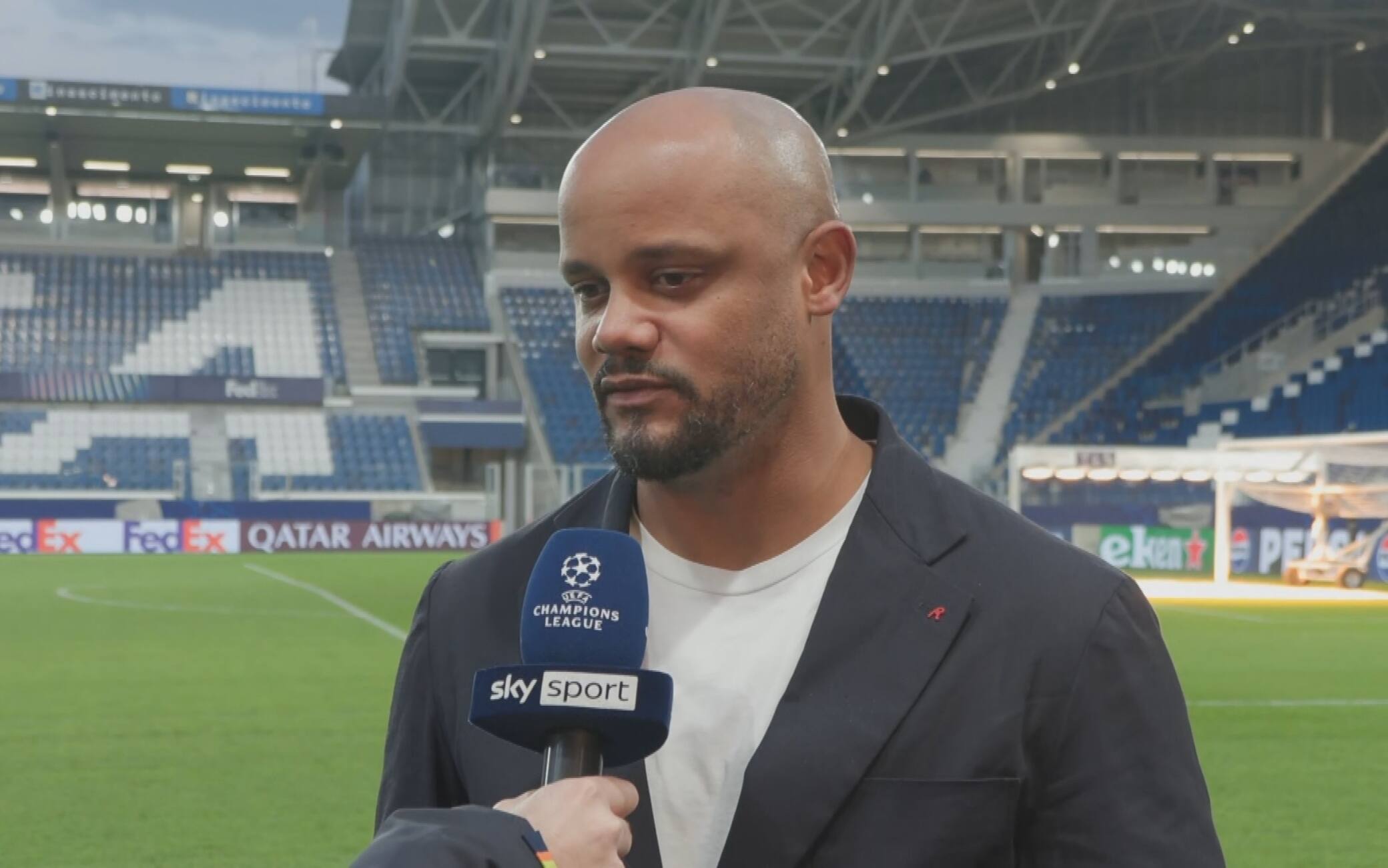 Atalanta-Bayern, Kompany: “Kane si è allenato bene ma c’è anche il ritorno”. VIDEO
