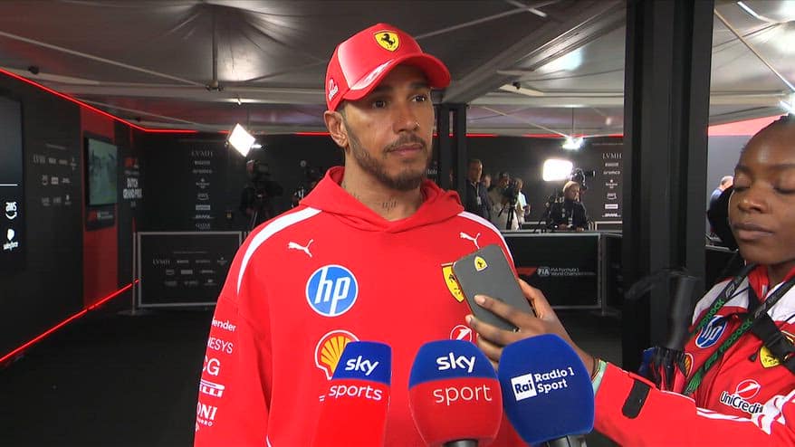 Hamilton: "In gara andiamo bene, sono ottimista"