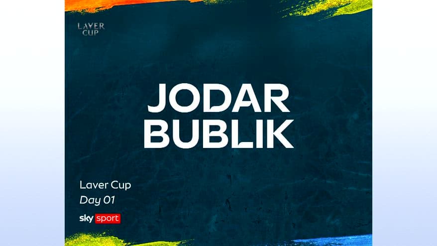 Jodar-Bublik: highlights Laver Cup. VIDEO