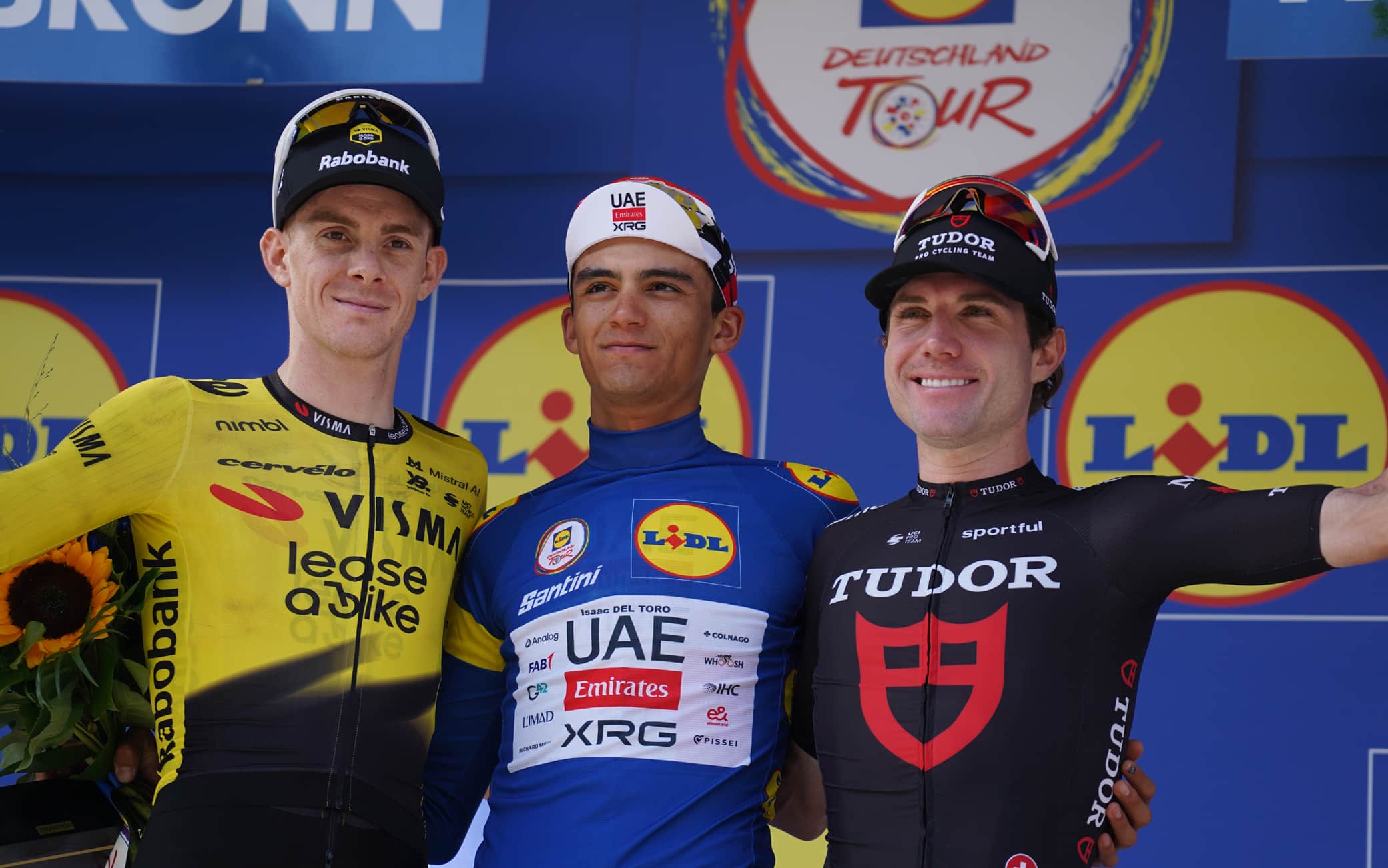 Giro di Germania, vince Isaac Del Toro