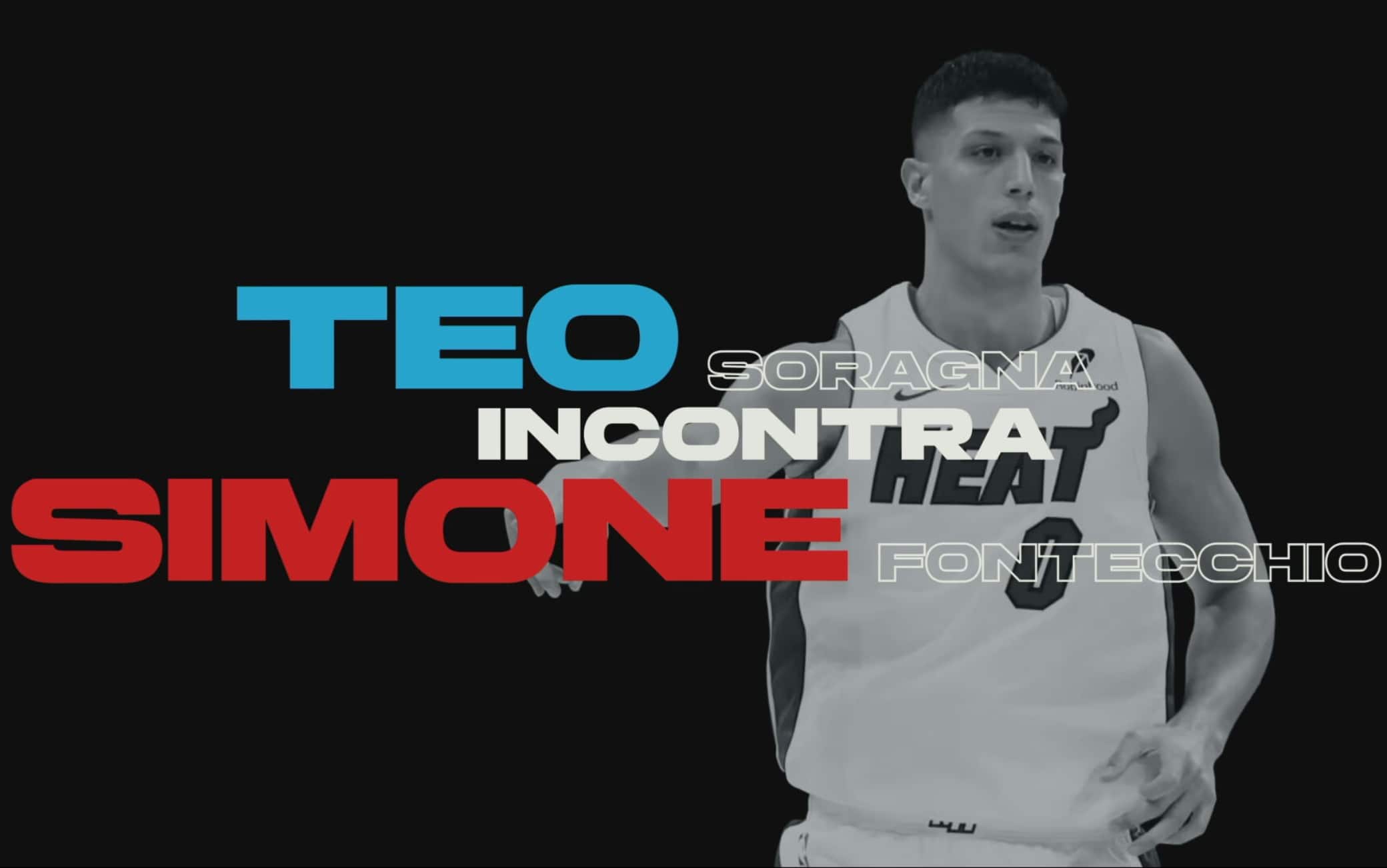 Teo Soragna incontra Simone Fontecchio: lo speciale è su Sky Sport