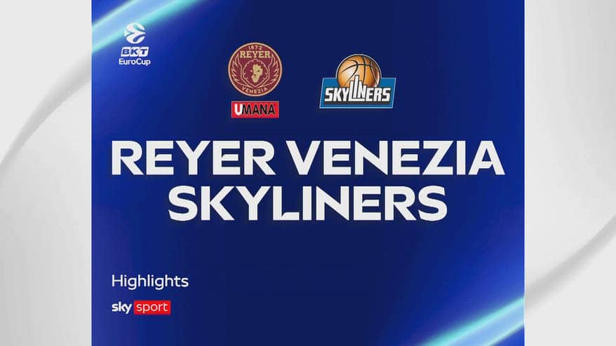 Venezia-Francoforte 104-72: highlights Eurocup
