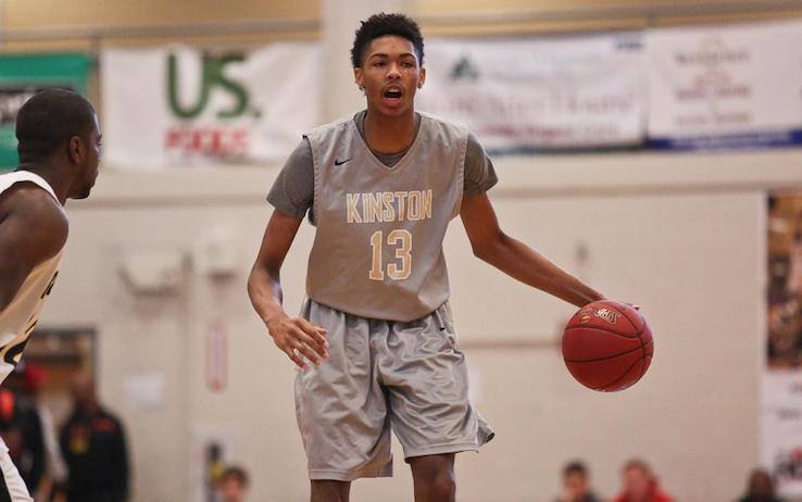 Brandon Ingram ai tempi del liceo di Kinston