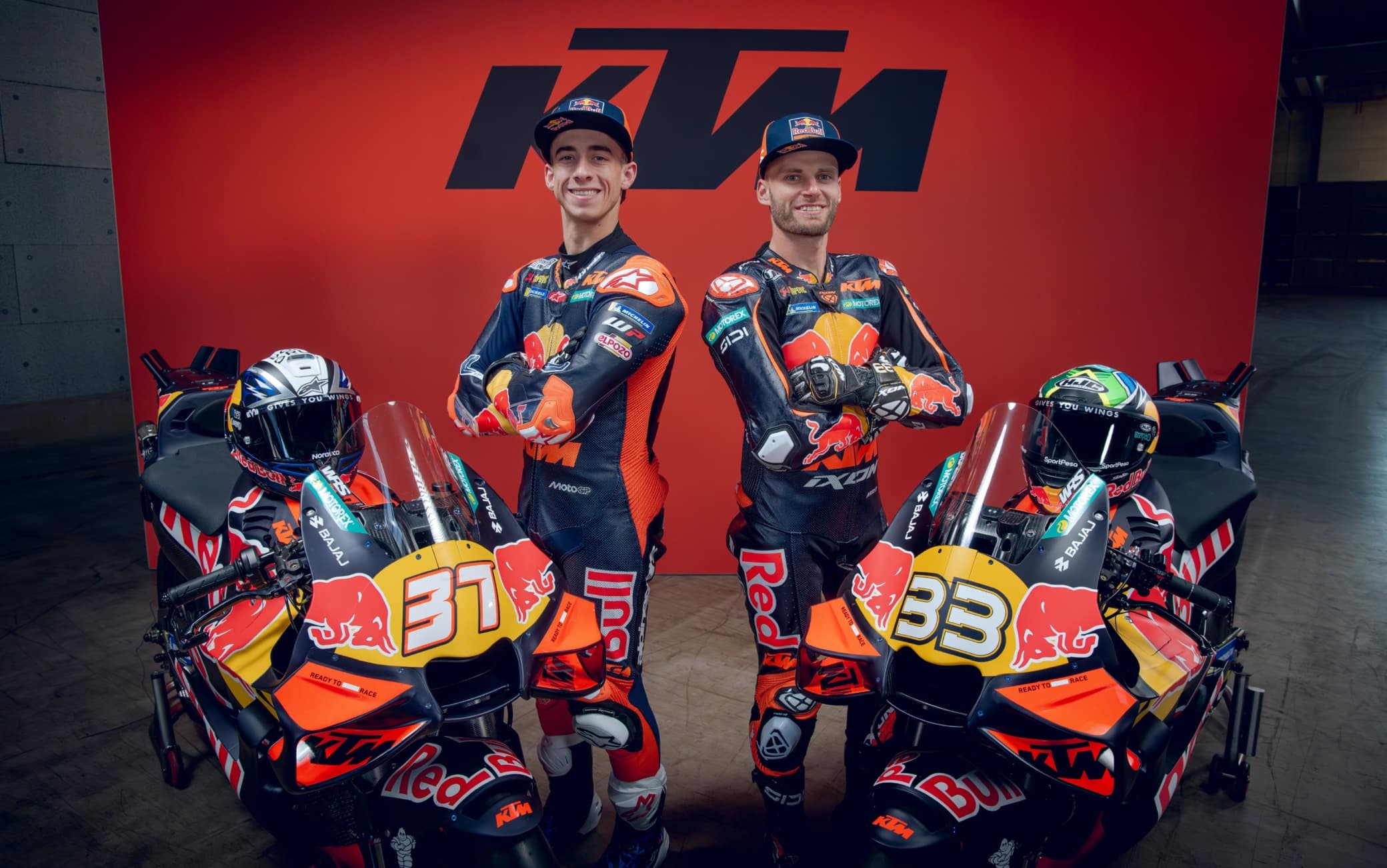 Ktm in MotoGP, la nuova moto di Pedro Acosta e Brad Binder