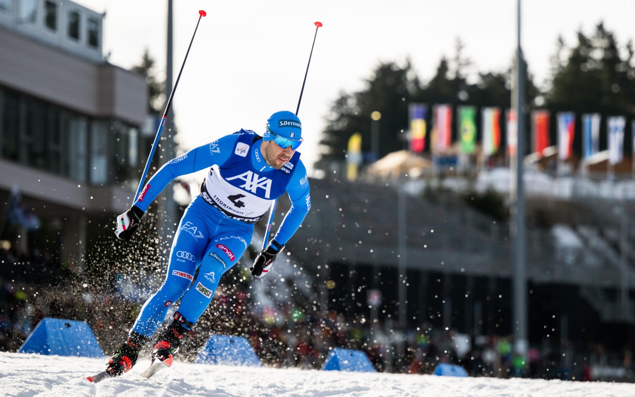 Sci di fondo, Federico Pellegrino secondo nella sprint a tecnica libera di Oberhof