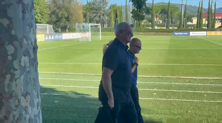 Nazionale, Ranieri e Bianchedi seguono l'allenamento 
