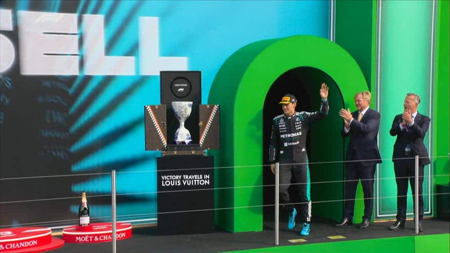 Norris trionfa, Kimi e Russell sul podio in Olanda
