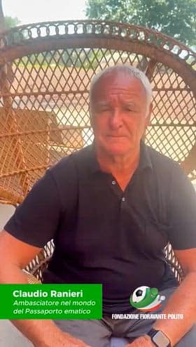 Claudio Ranieri e l'appello per il passaporto ematico