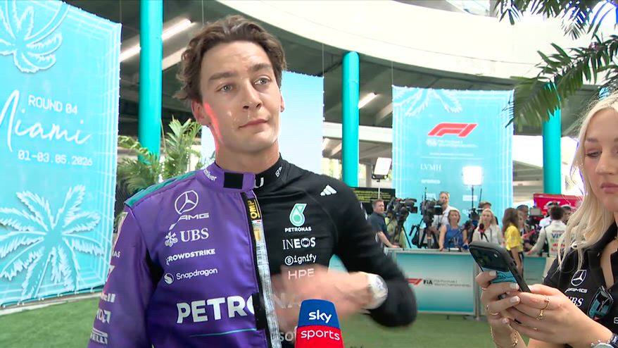Russell: "McLaren e Ferrari veloci, pista debole per noi"