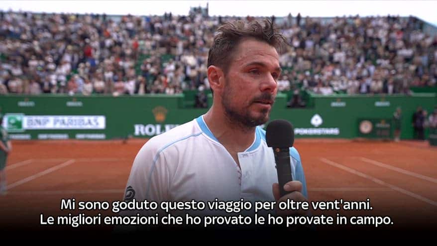 Wawrinka: "È stato un viaggio bellissimo, me lo sono goduto"
