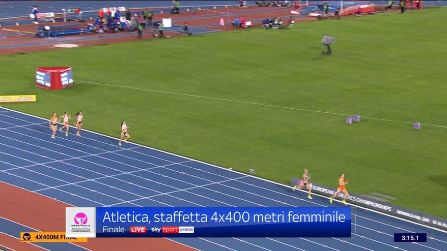Atletica, Italia bronzo nella 4x400 femminile