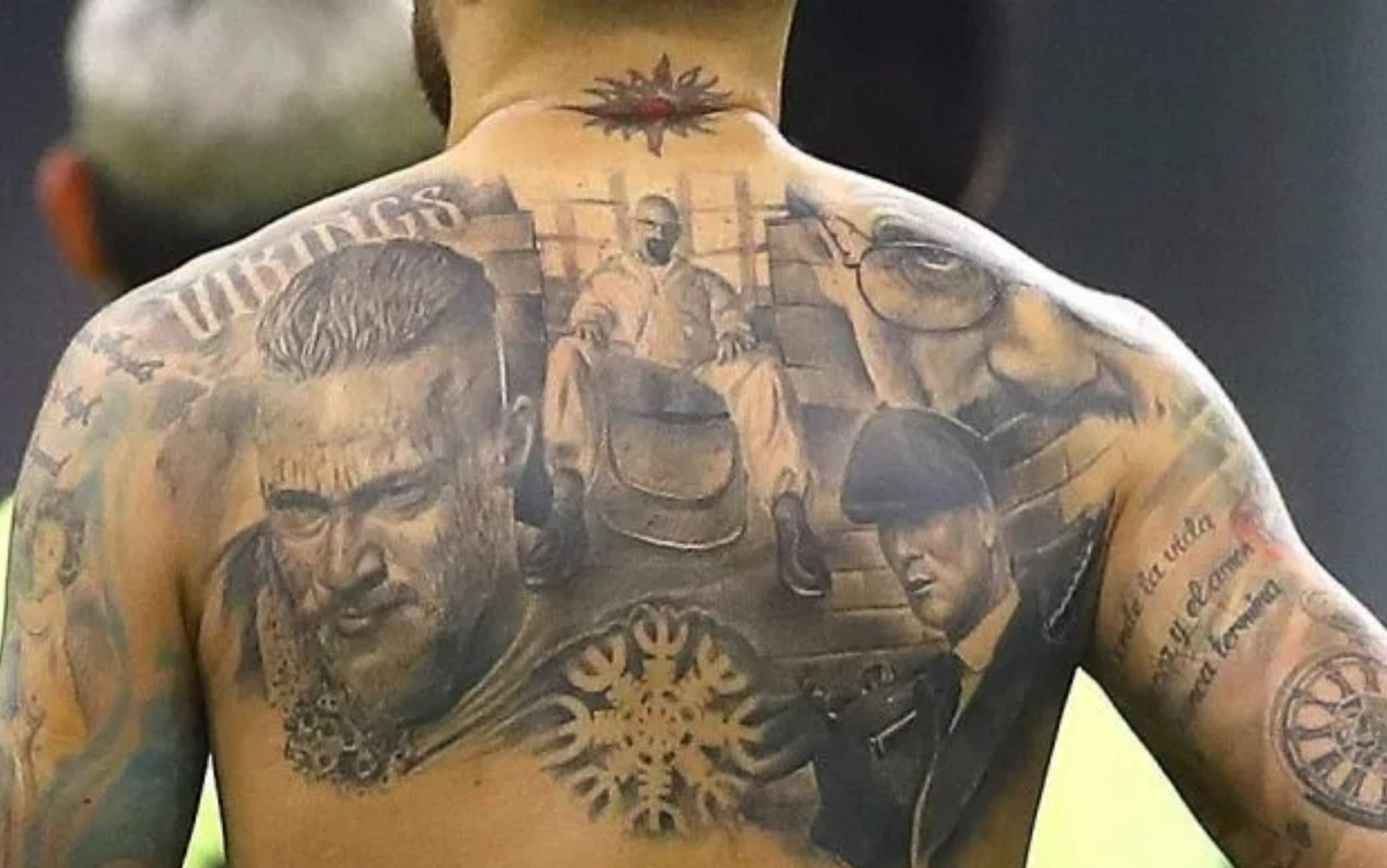 I tatuaggi di Otamendi