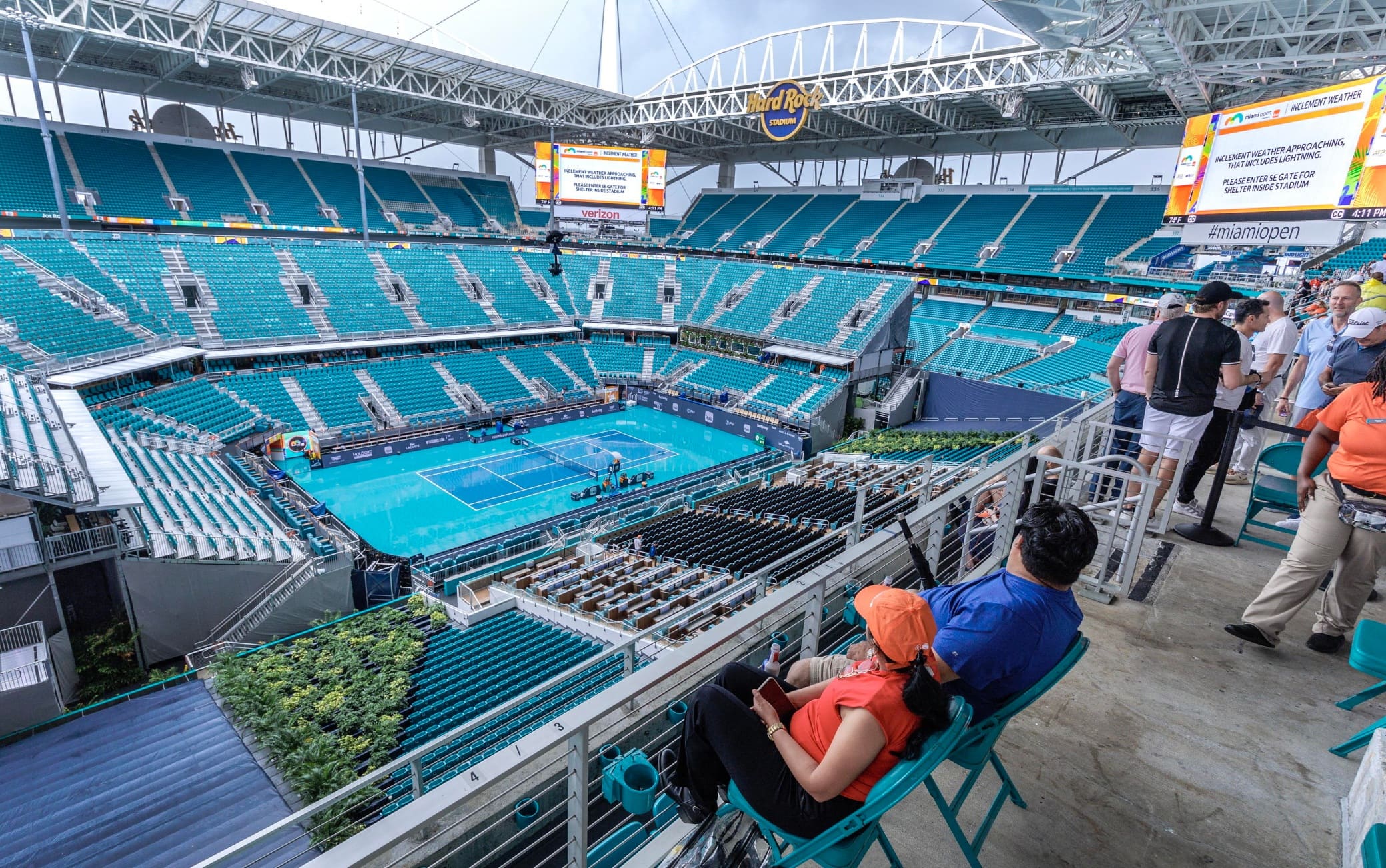 Miami Open, ancora pioggia: partite sospese. Le news e il programma di oggi