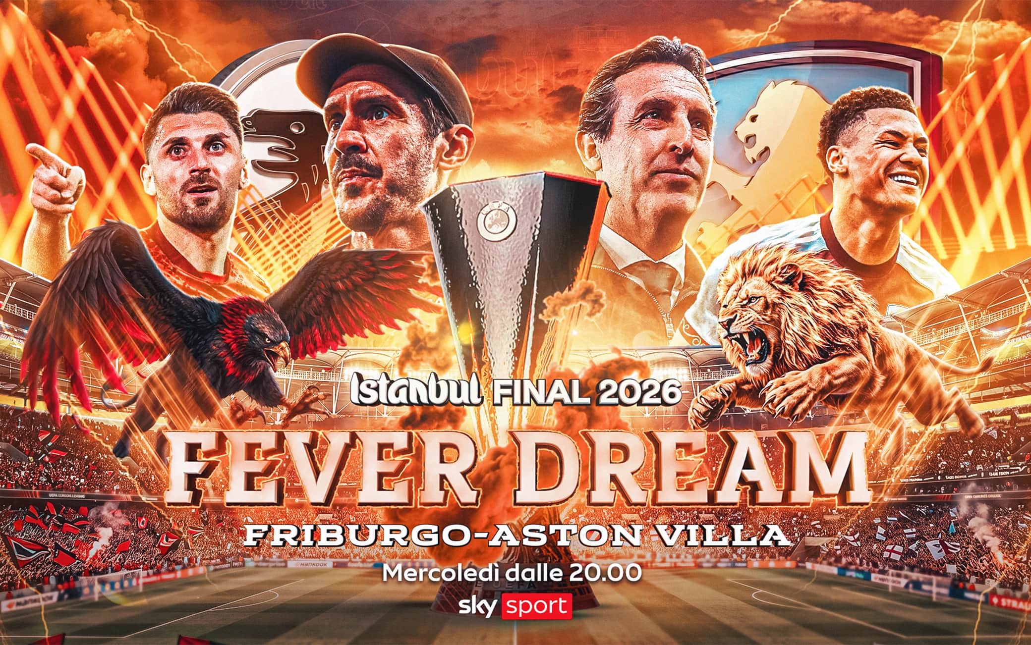 Friburgo-Aston Villa, dove vedere la finale di Europa League in tv e streaming