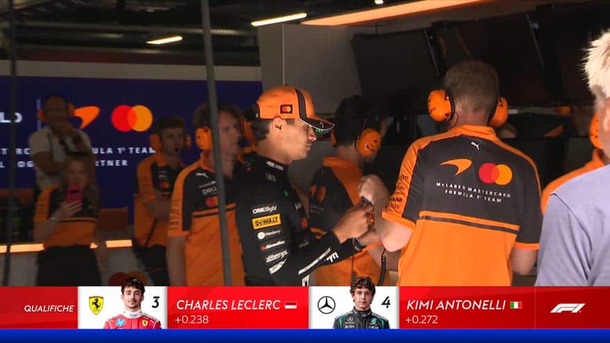 Norris, una pole 'sussurrata': è tornata la McLaren?