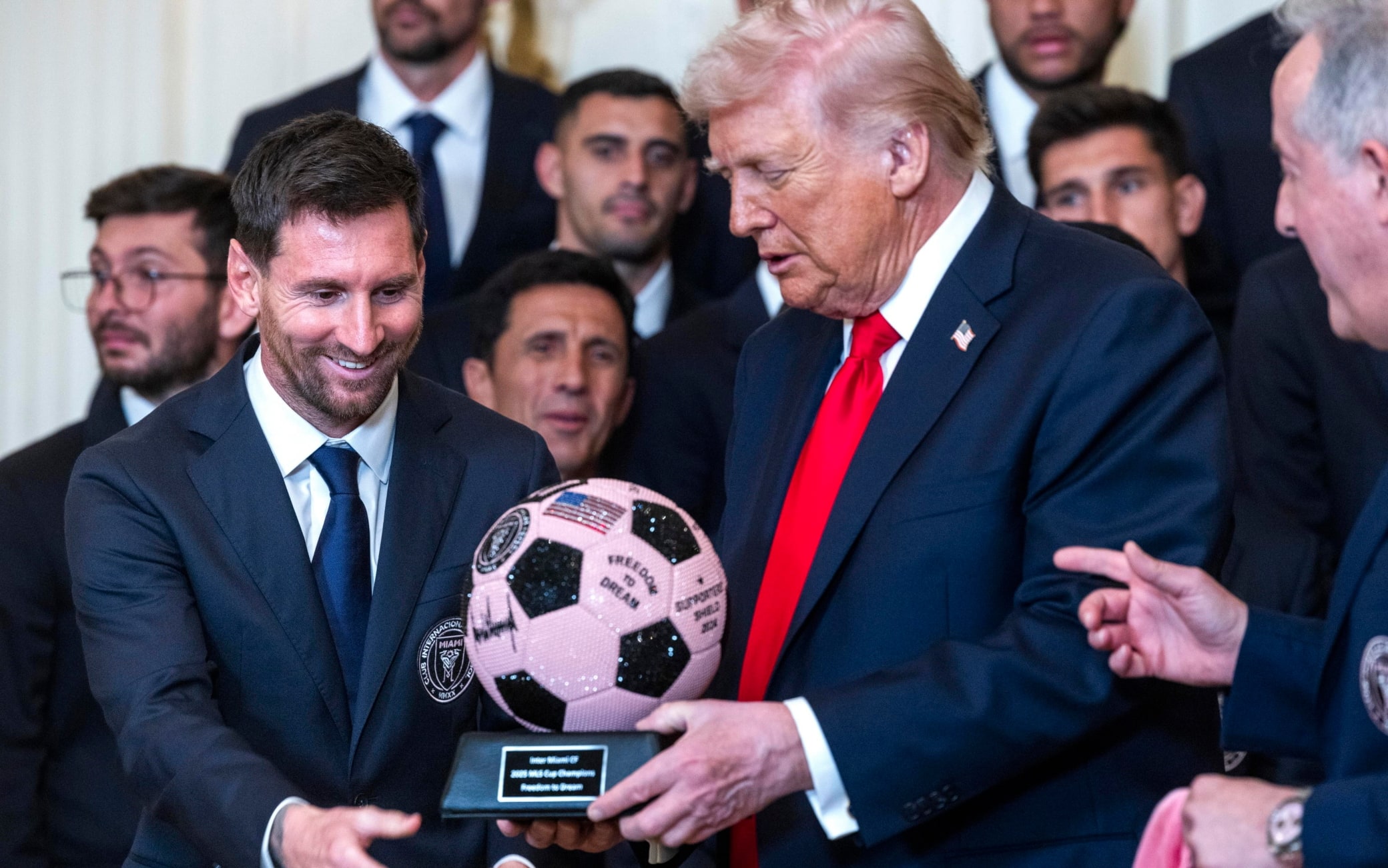 Trump e Messi