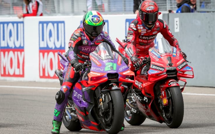 MotoGP, GP Germania, Morbidelli e Bagnaia