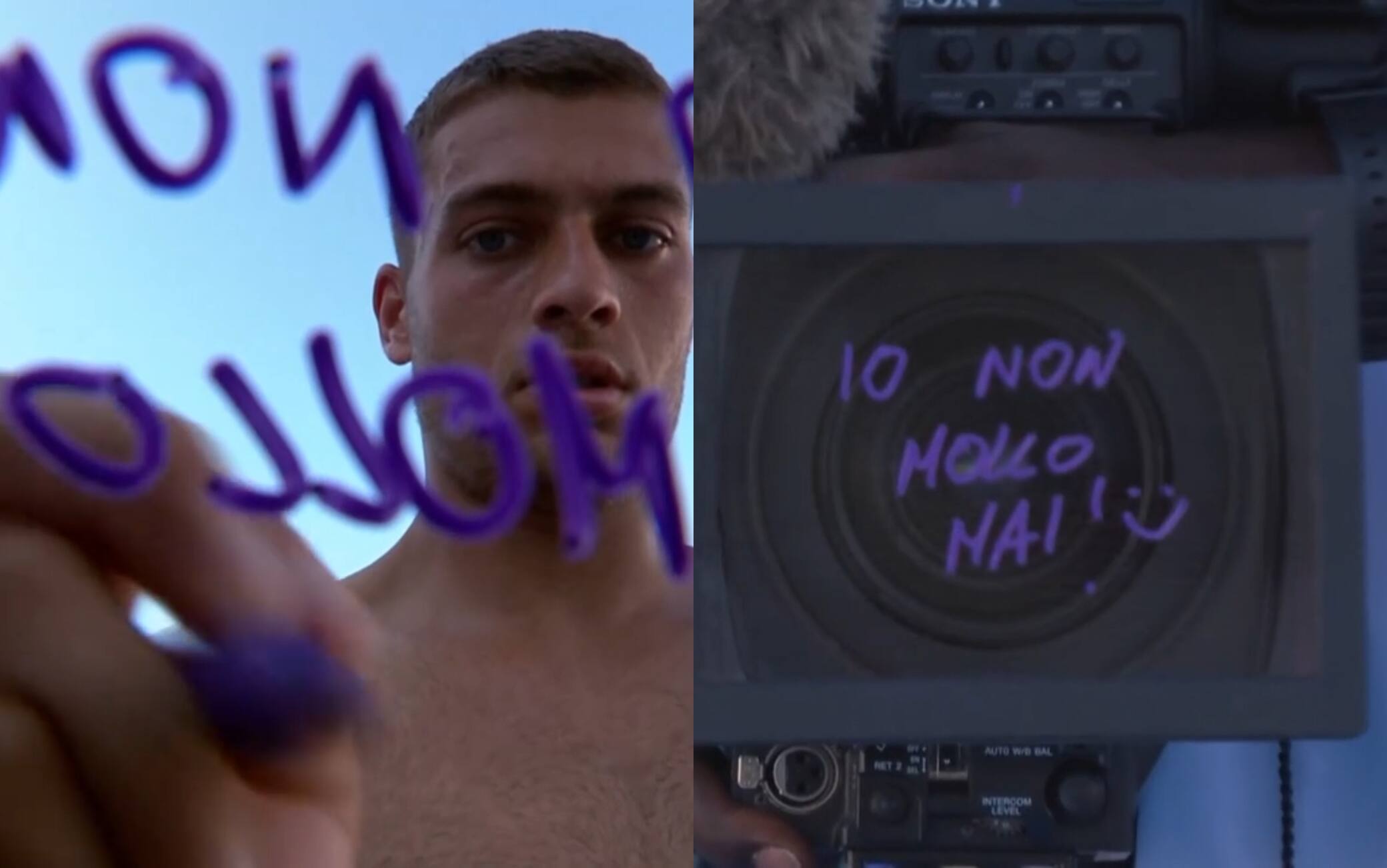 Cobolli, il messaggio sul vetrino della telecamera: "Non mollo mai". VIDEO