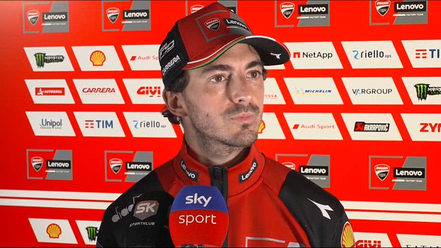 Bagnaia: "Il problema è sempre lo stesso: il grip"
