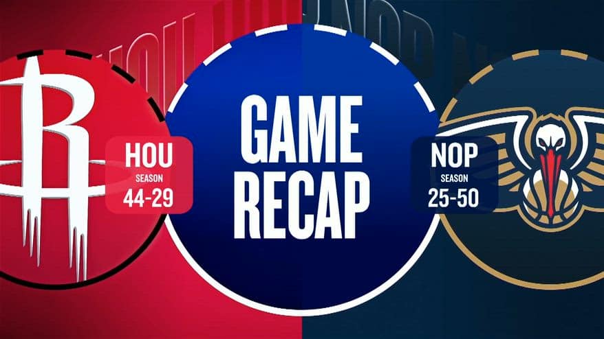 NBA Highlights: New Orleans-Houston 102-134
