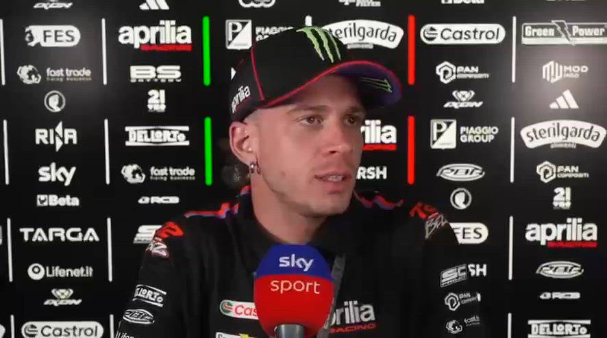 Bezzecchi e il nuovo casco: "Sento già la testa più ferma"