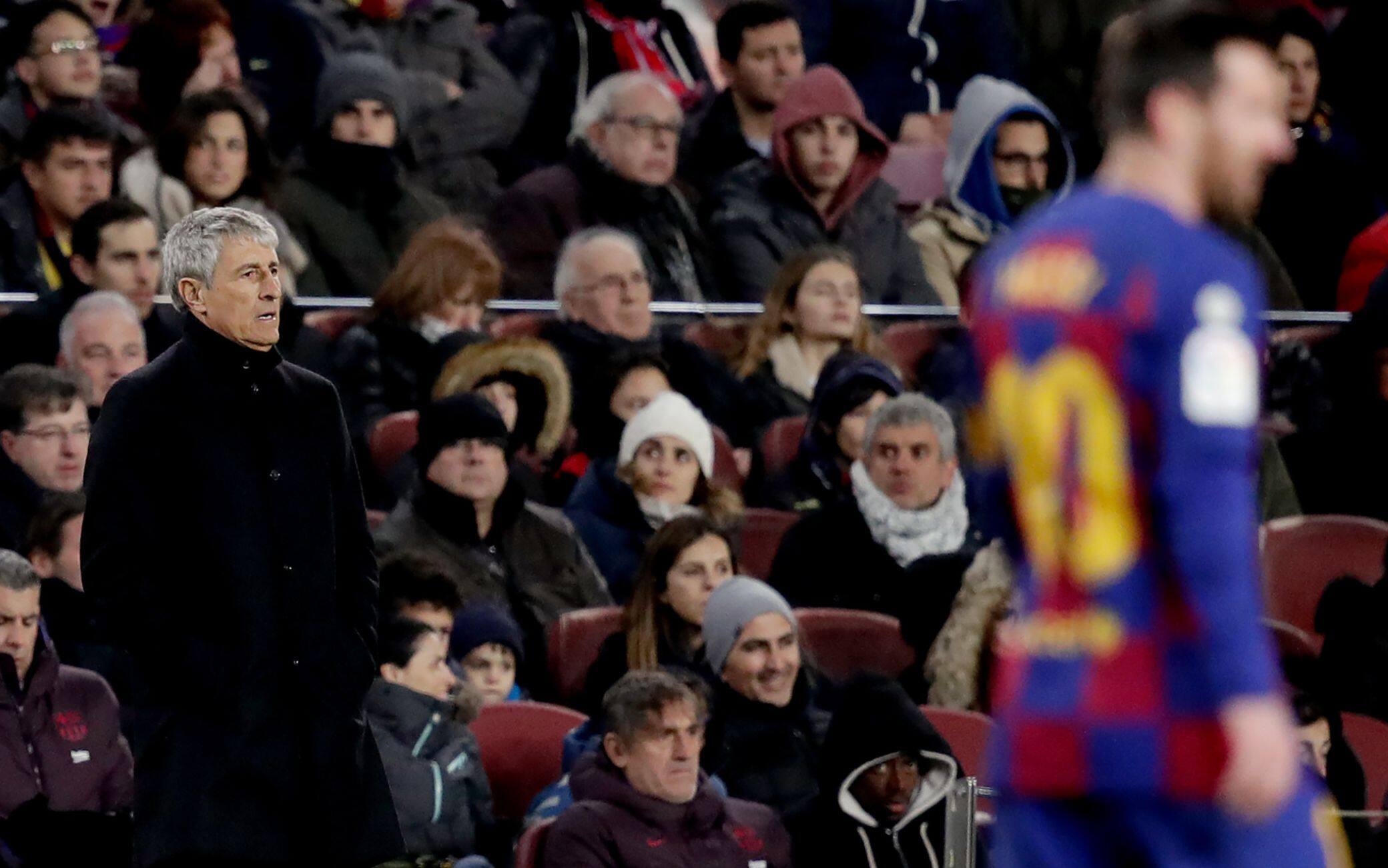 Setien all'esordio sulla panchina del Barcellona