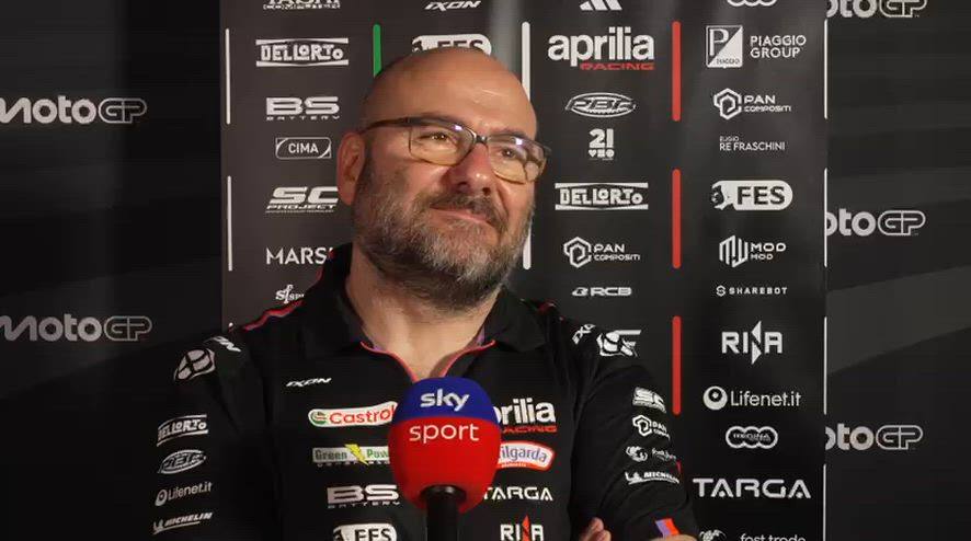 Aprilia, Sterlacchini: "C'è da lavorare ma soddisfatti"