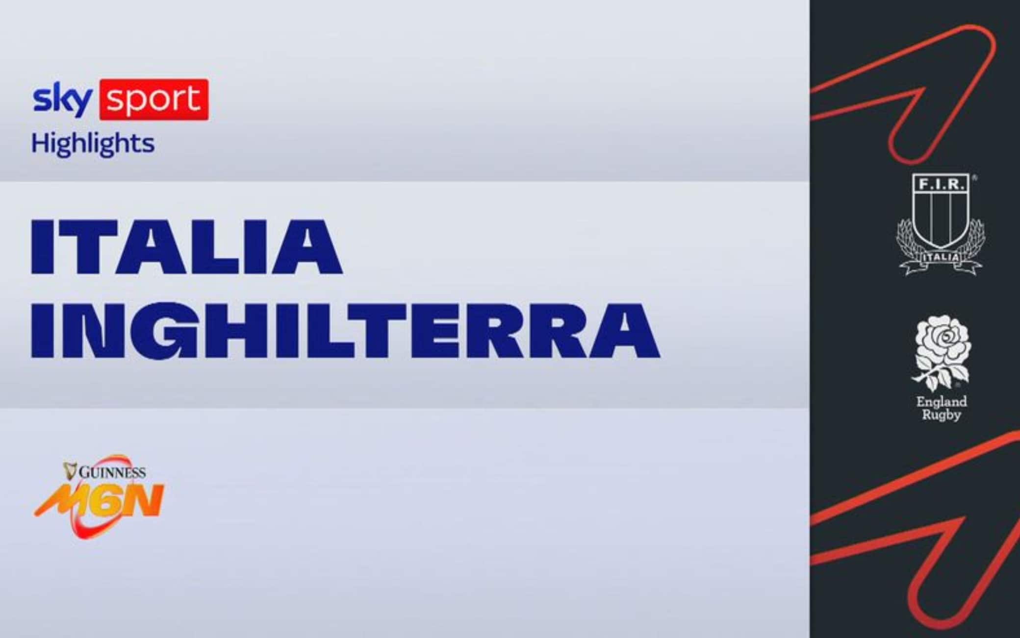 Italia-Inghilterra 23-18: highlights Sei Nazioni